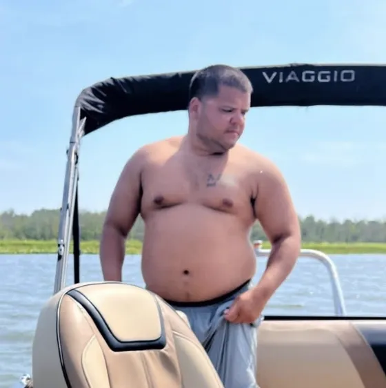Gino Giuliano at his heaviest